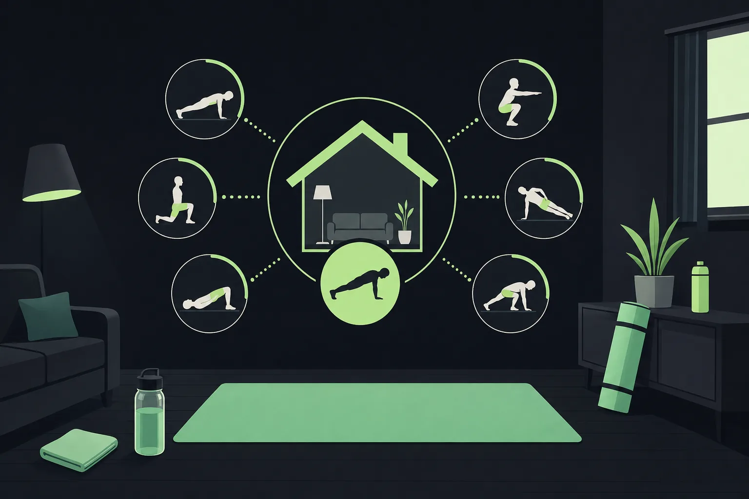 Illustration for Home Workout
