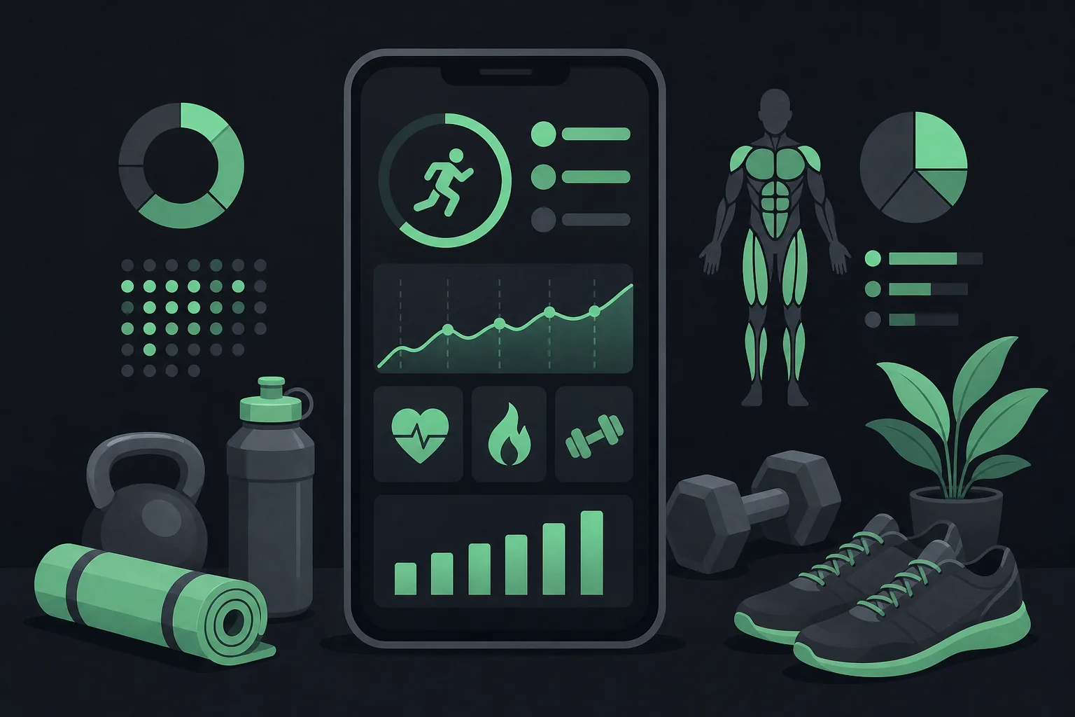 Illustration for Fitness