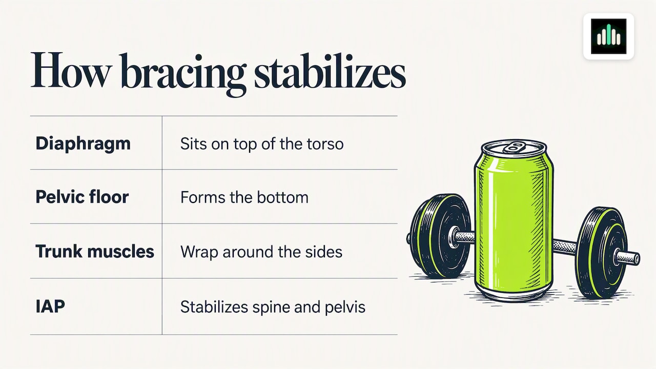 What bracing actually does — overview diagram