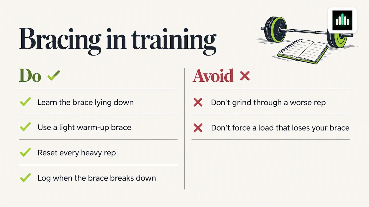 Our perspective: treat the brace as a variable you can log — overview diagram