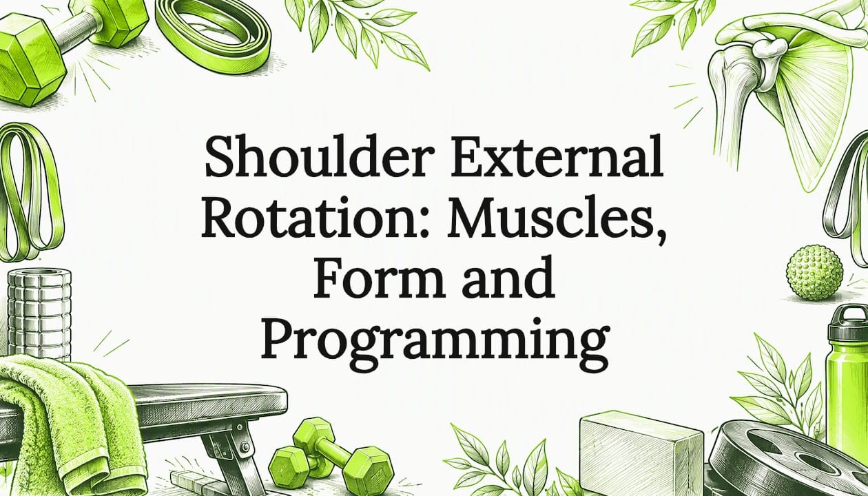 Sketch of shoulder exercise equipment
